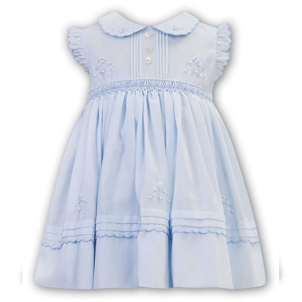 Sarah Louise, Dresses, Sarah Louise - Hand smocked blue dress, 012720