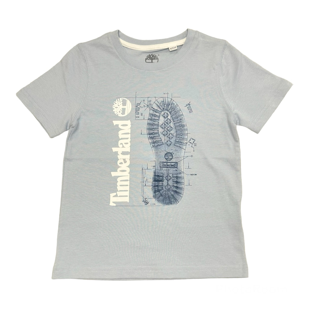 Timberland, T Shirt, Timberland - T-shirt, Pale Blue