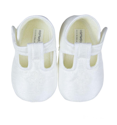 Baypods, Footwear, Baypods/Early Days Christening Shoes - Ivory E034