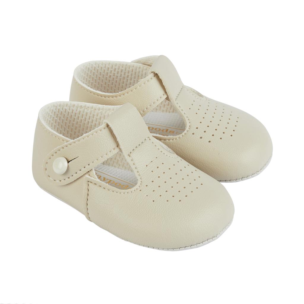 Baypods, Footwear, Baypods -  Baby pram shoes, Biscuit, B625