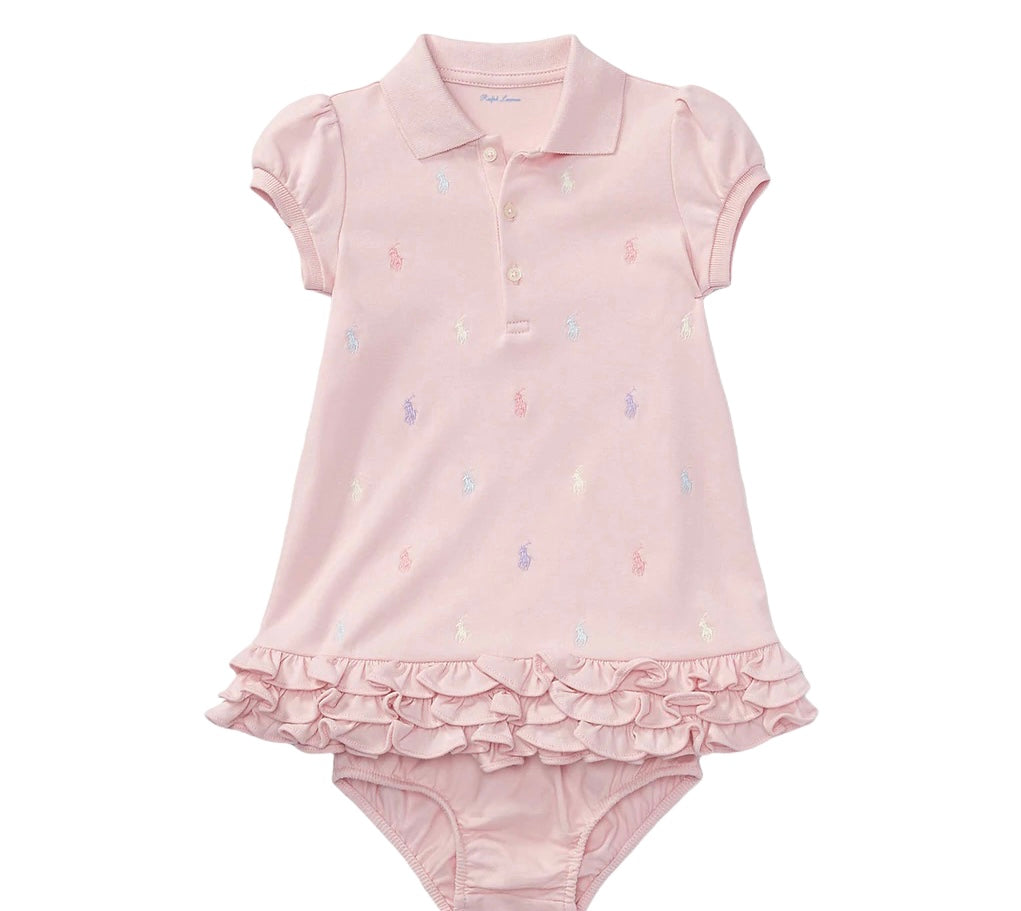 Ralph Lauren, Dress, Ralph Lauren - Dress and pants, 6 months