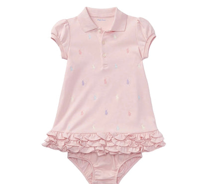 Ralph Lauren, Dress, Ralph Lauren - Dress and pants, 6 months