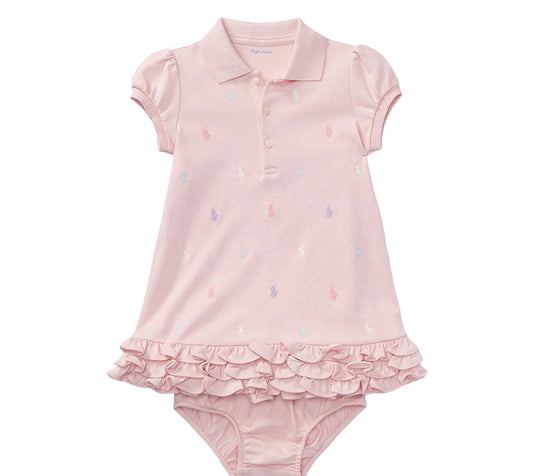 Ralph Lauren, Dress, Ralph Lauren - Dress and pants, 6 months