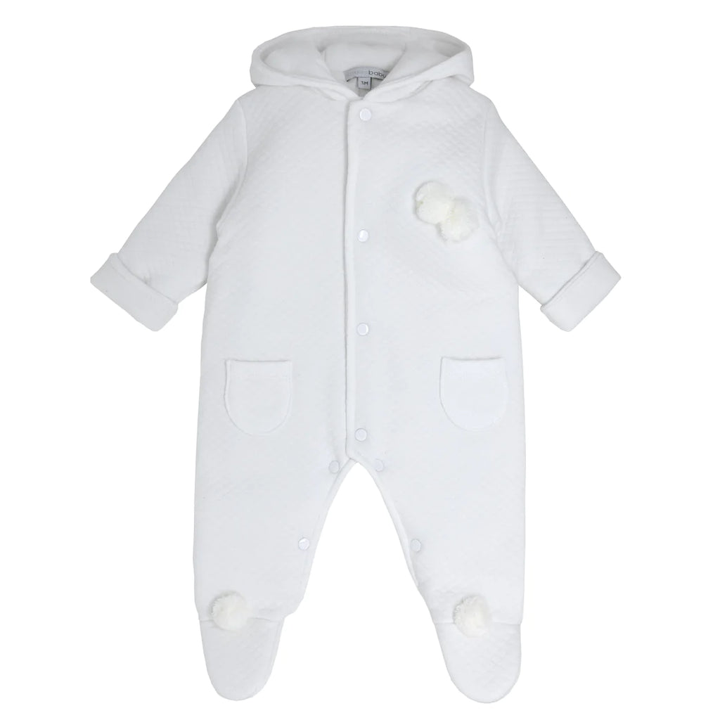 blues baby, Coats & Jackets, blues baby - White Coverall BB0586