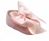 Early Days -  Baby pram shoes, pink B040 | Betty McKenzie