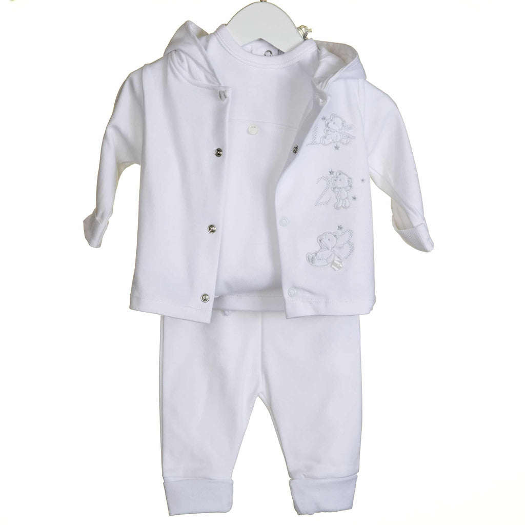 blues baby, 3 piece set, blues baby - 3 piece set, Jacket top and trousers