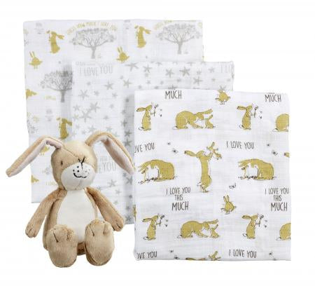 Rainbow Designs, Baby Toys & Activity Equipment, Rainbow Designs - Toy and muslin hare gift set