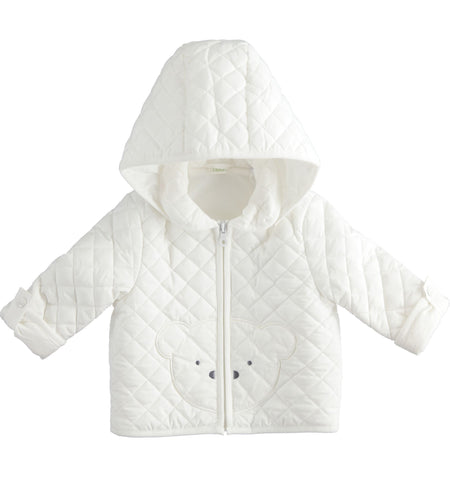 iDO - padded jacket 3299 white | Betty McKenzie