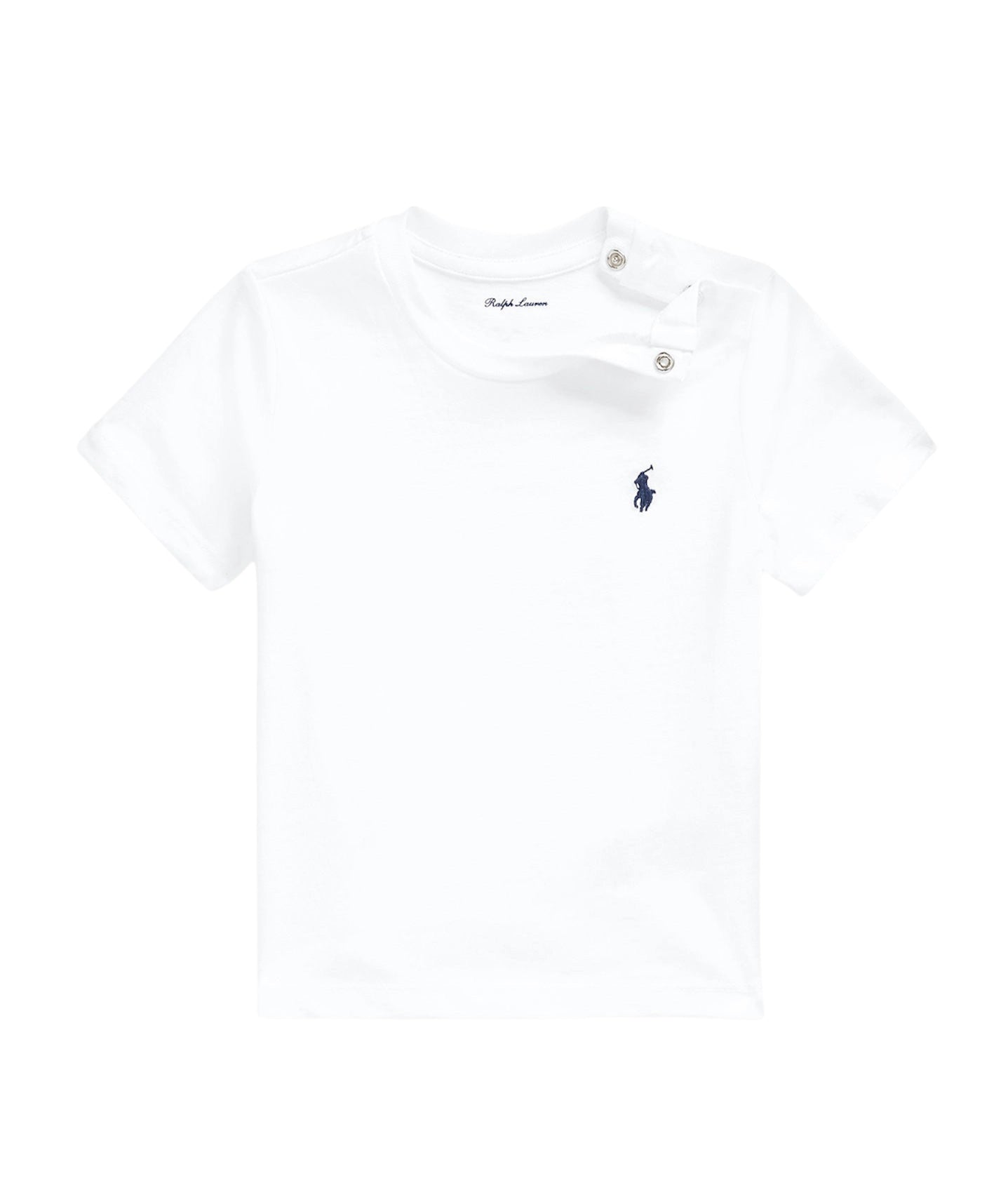 Ralph Lauren, , Ralph Lauren - Baby crew neck white T-shirt