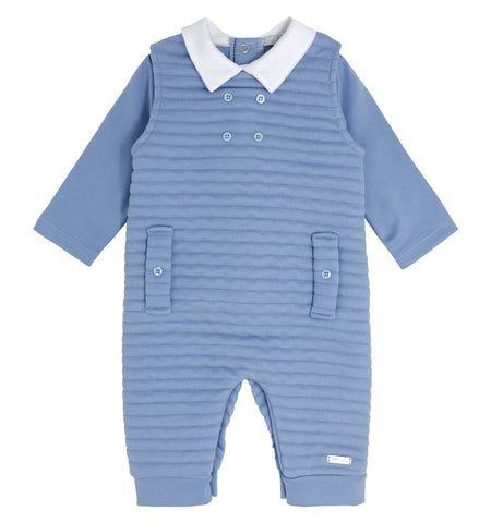 blues baby, Dungaree sets, blues blues baby - Blue 2 piece dungaree set, BB0568