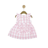 Mintini, Baby & Toddler Outfits, Mintini - Pink and white checked dress, MB4805