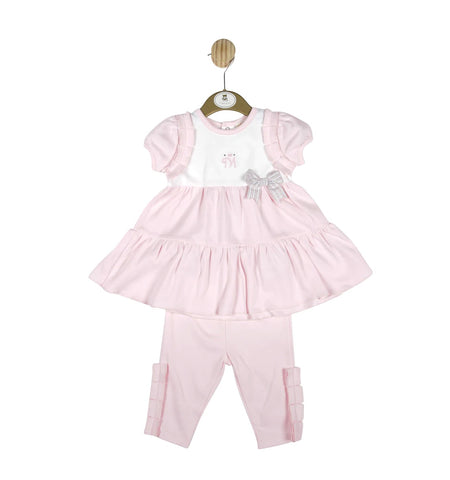 Mintini, 2 piece set, Mintini - MB4834 dress set, pink
