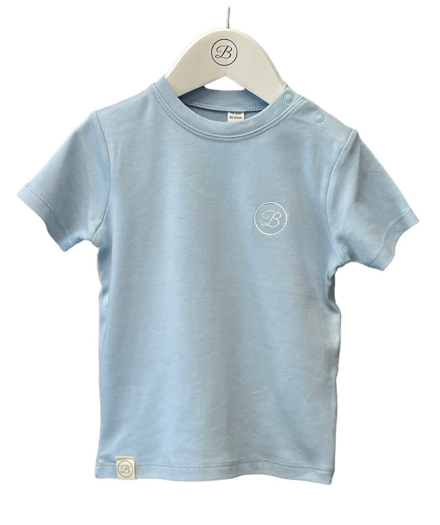 Betty's Friendly, T-shirts, Betty McKenzie - Eco-friendly T-shirt, Pale blue