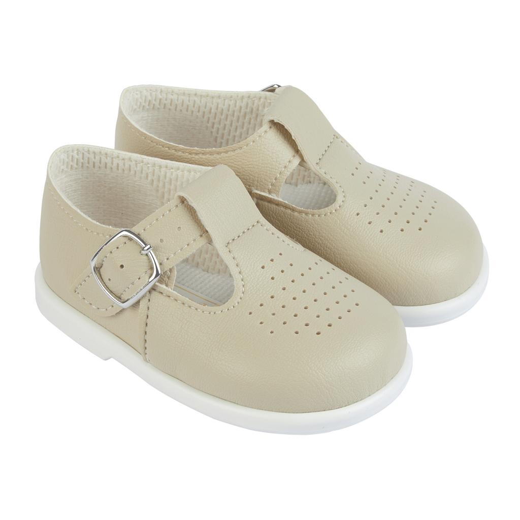Baypods, footwear, Baypods - first walker shoes H501, Biscuit