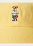 Ralph Lauren, Hats, Ralph Lauren - Yellow 'Varsity Bear' cap